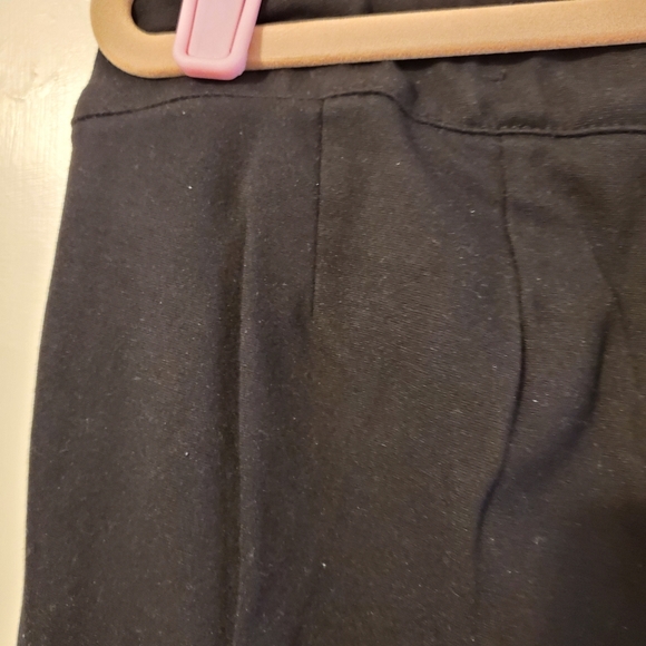 Lane Bryant pants sz 14W, black cotton,side zipper. EUC - Picture 4 of 6